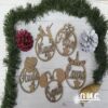 Decoraciones navidad personalizadas madera