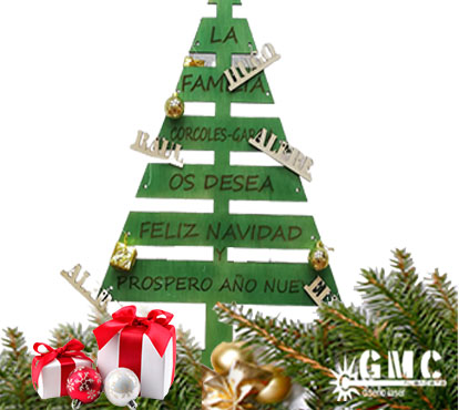 Decoraciones de navidad personalizadas