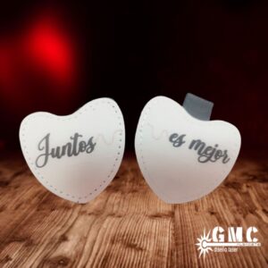 llavero CON FOTO cara a SAN VALENTIN