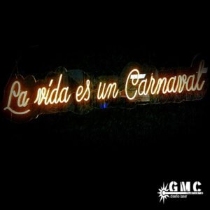 neon la vida es un carnaval