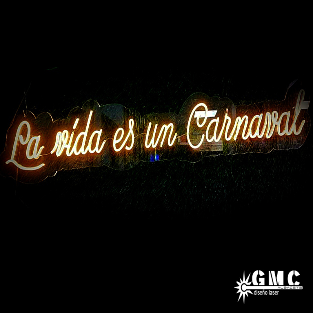 neon la vida es un carnaval