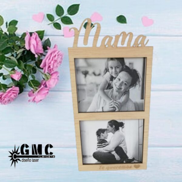 Marco de fotos con iman dia de la madre