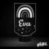 lampara led arco iris personalizada